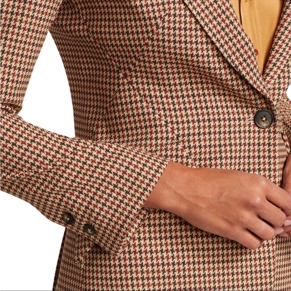 L’AGENCE Chamberlain Houndstooth Blazer - Picture 8 of 12